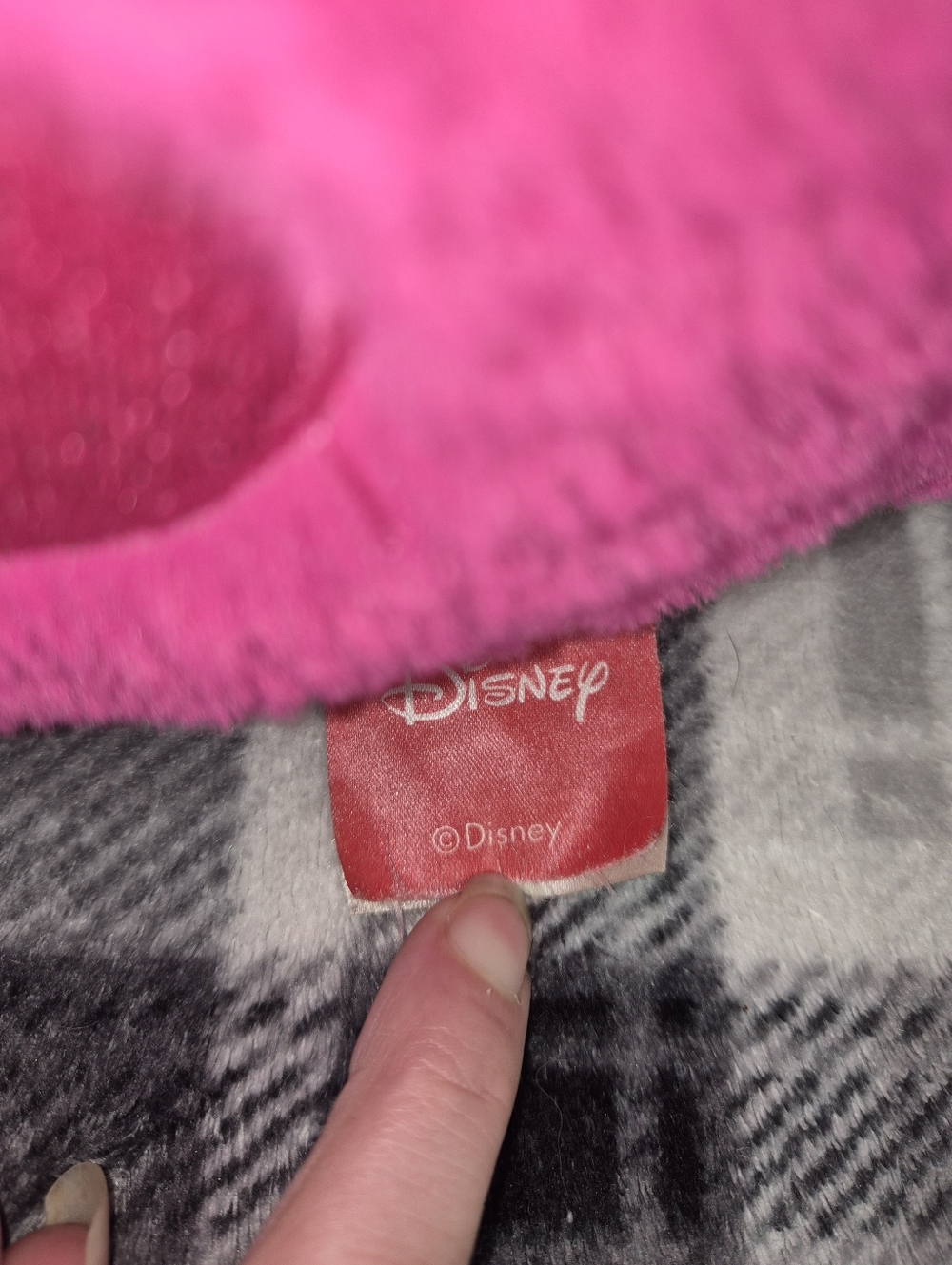 Disney Pink Minnie Mouse Plush Pillow - Picture 2 of 3